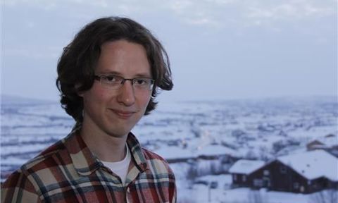 Aslat Holmberg, student at Sami University College, member of the board of SUC, and leader of the student’s board.