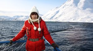 Student with the Institute for Tourism and Northern Studies - Campus Alta  PHOTO: Tommy Hansen