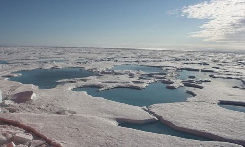 Olympic Torch Relay ice