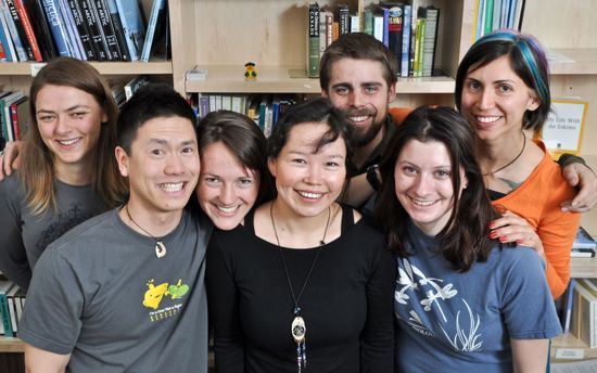 Ilisimatusarfik student Upaluk Poppel at Dartmouth on the Dartmouth-Greenland Student Exchange