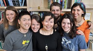 Ilisimatusarfik student Upaluk Poppel at Dartmouth on the Dartmouth-Greenland Student Exchange