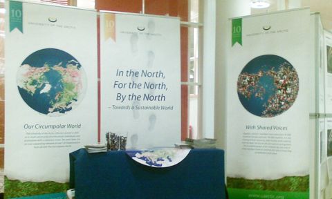 UArctic Arctic Frontiers info stand
