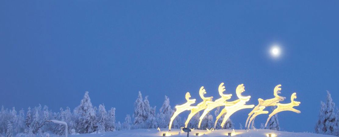 Rovaniemi Airport in cold winter, Finland: Where to go from here? 