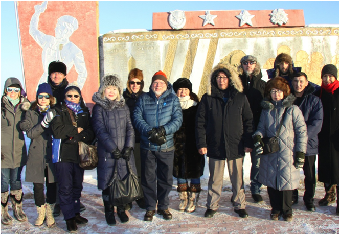 Project team in Yakutia