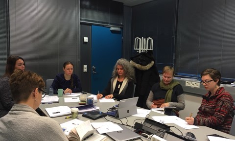 Participants gather at the workshop on developing guidelines for Arctic research ethics