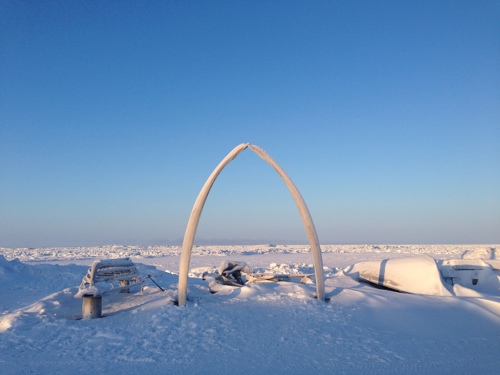 Day break in Utquiavik, Alaska  PHOTO: Diane Hirshberg