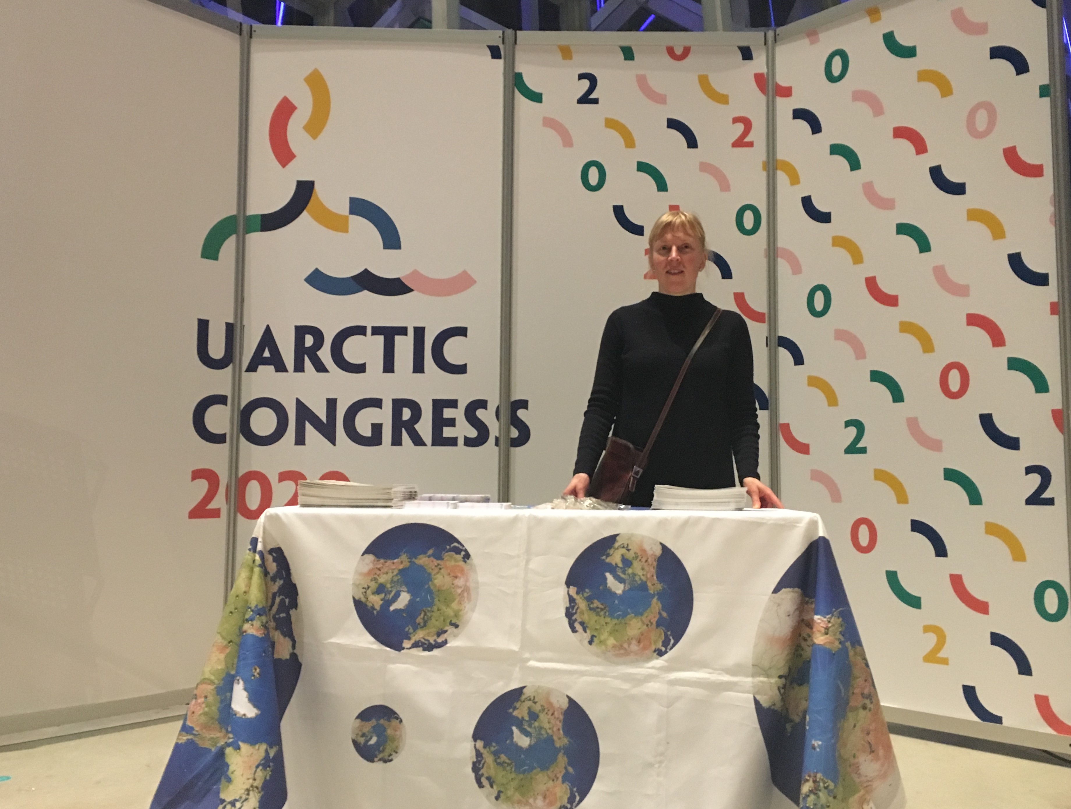 Uarctic Congress Stand Harpa Arctic Circle
