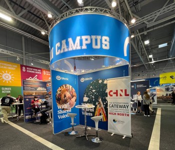 UArctic pavilion in the Ocean Campus area.