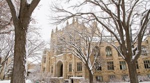 USask campus in wintertime