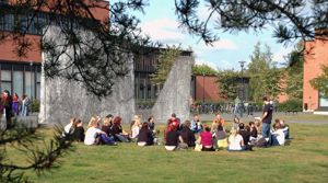 Joensuu campus in summertime