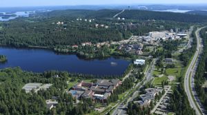 Kuopio campus from air, UEF