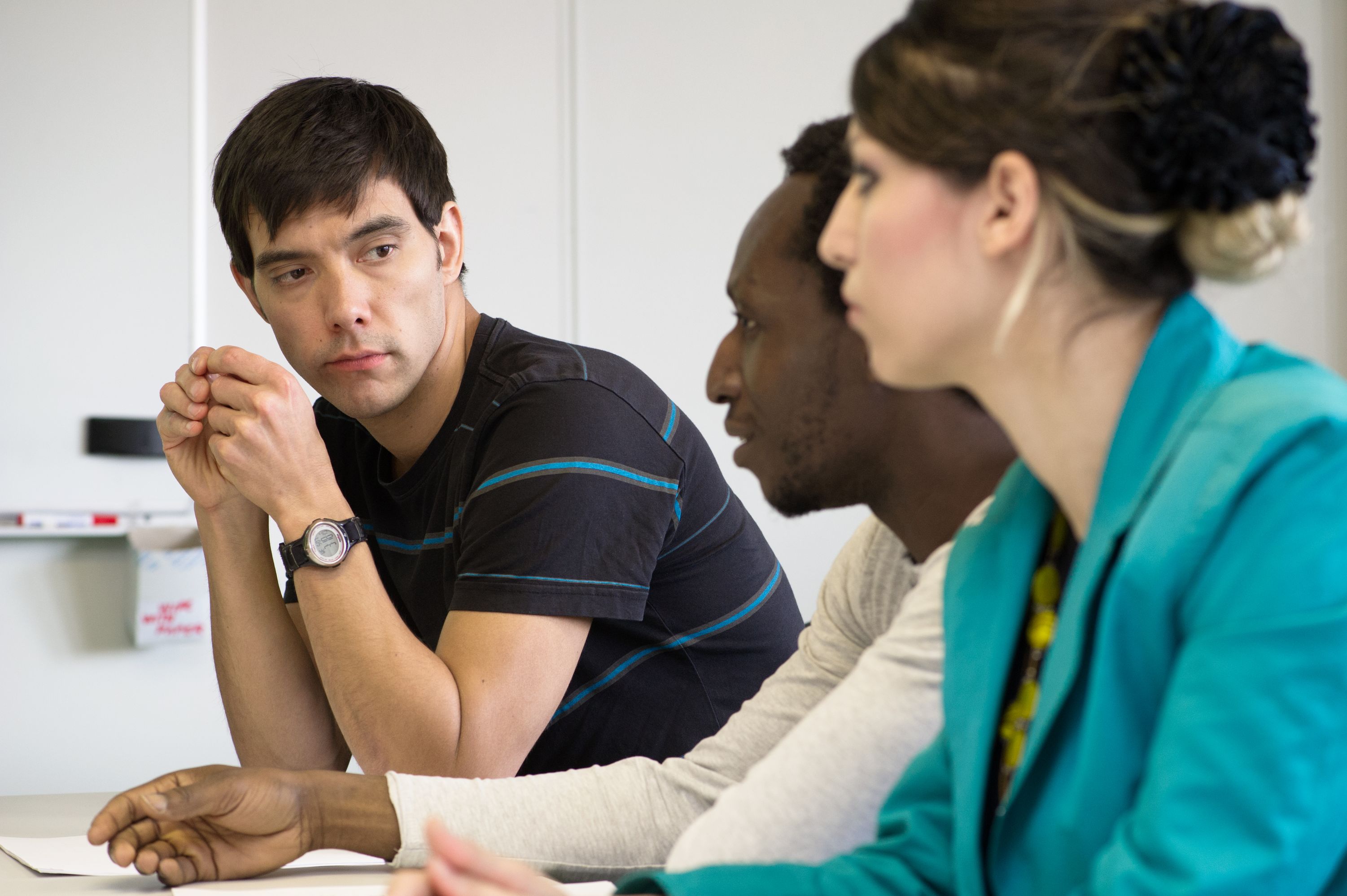 Nursing science students at UEF