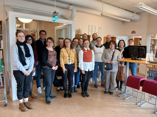Guests of the Polar Law Symposium at the National Archives, Östersund.