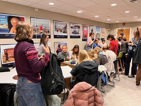 Creative workshop during a Wednesday at the museum event in October 2025