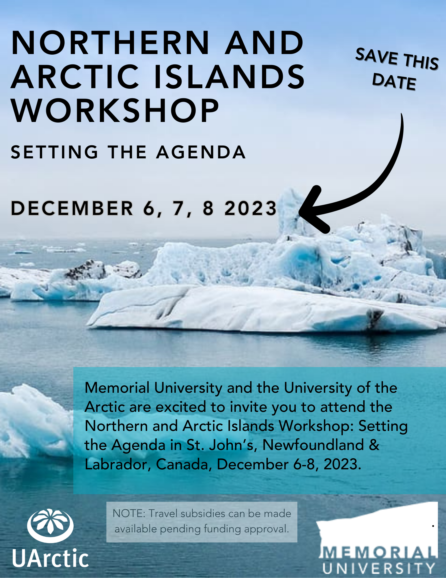 Copy Of Northern And Arctic Islands Workshop Save The Date