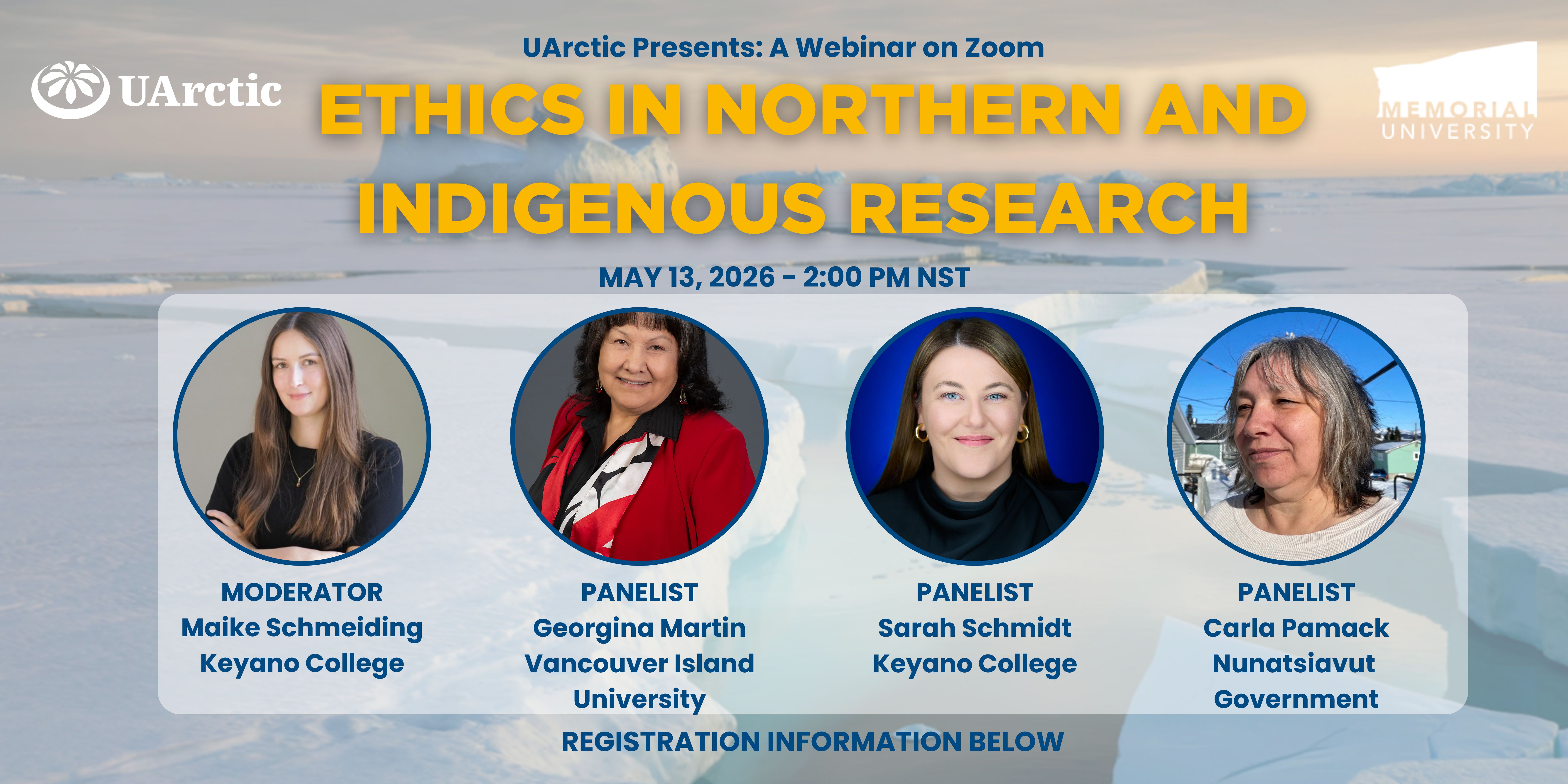 Poster with Panelists pictures