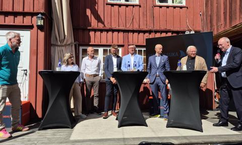 The report was presented during the political gathering Arendal Week.   PHOTO: Line Ugulen Nilssen, Nord University