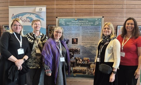 From left: Ulla Timlin, Arja Rautio, Lena Maria Nilsson, Anna Rönkä and Mervi Heikkinen