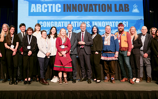 Arctic Initiative team at the Arctic Innovation Lab at the 2022 Arctic Circle Assembly
