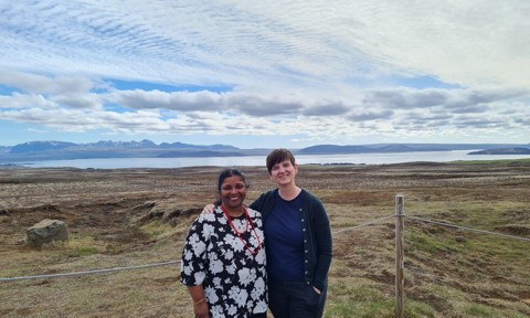Kalpana Vijayavarathan & Edda Óskarsdóttir