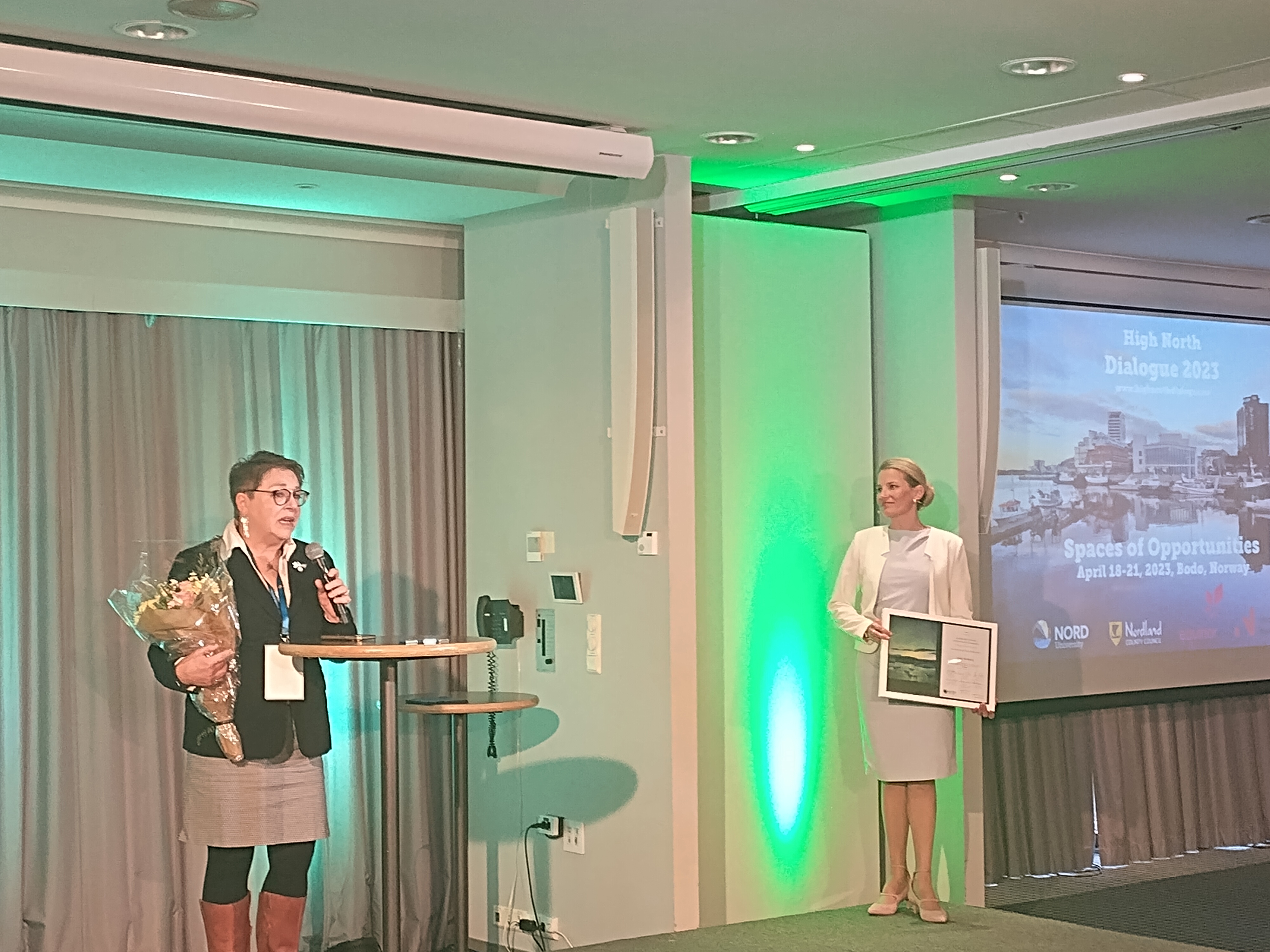 Diane Hirshberg awarded High North Hero 2023