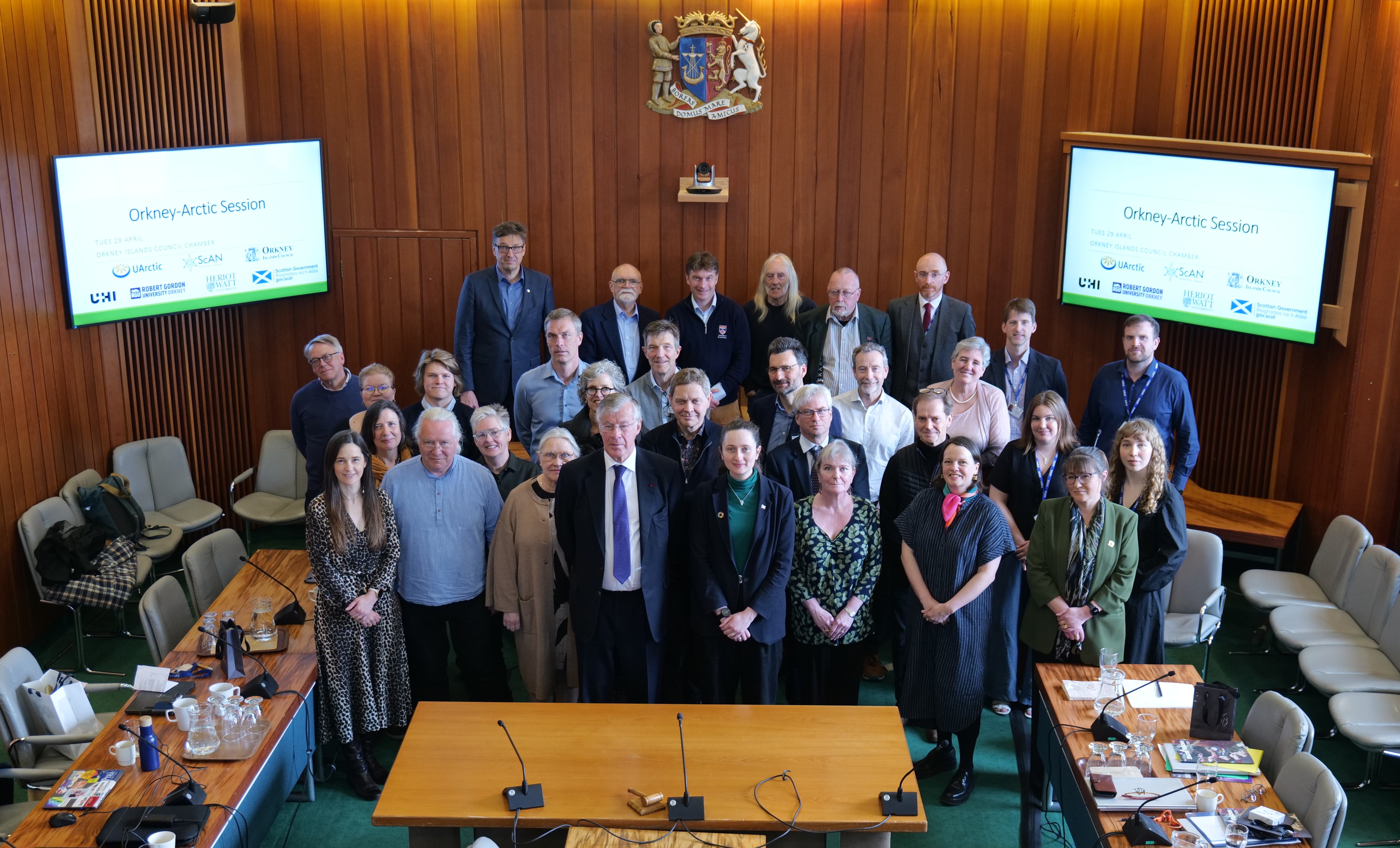 Uarctic Board In Orkney April 2025