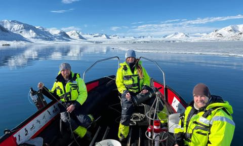Isfjorden sampling in Borebukta (Isfjorden transect)