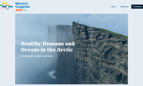 Screenshot Congress 2026 Website