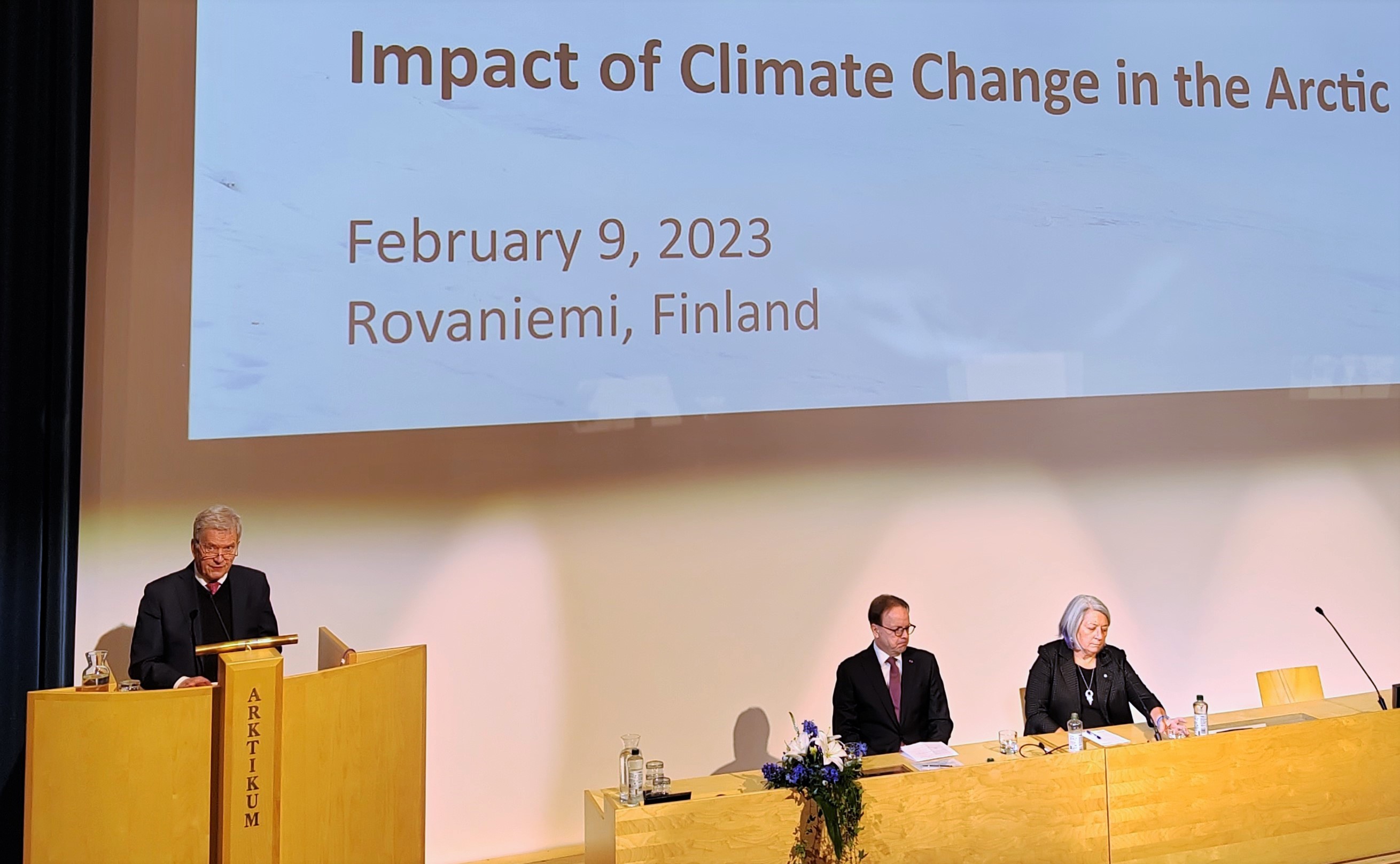 University Of Lapland Hosted Governor General Of Canada And President Of The Republic Of Finland In Arktikum (1)
