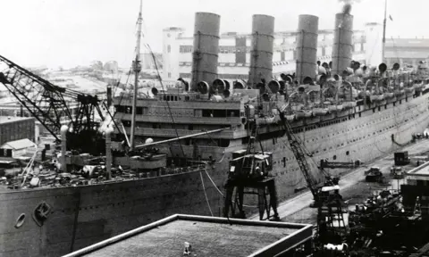 Aquitania Troopship 1