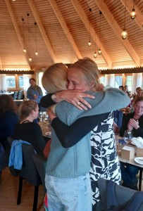 Pirkko Pulkkanen and Mona Johnson