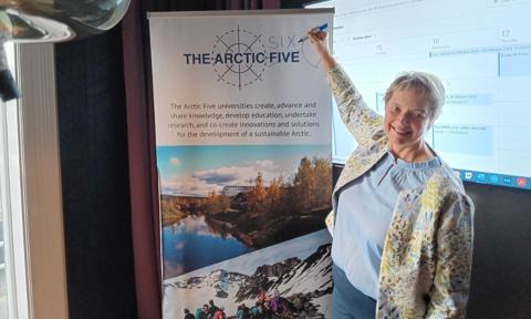 Hanne Solheim Hansen. Nord University Rector