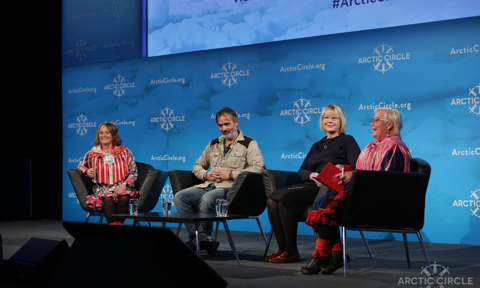 Panelists: 
Anne-Lajla Utsi, CEO of the International Sámi Film Institute
Baltasar Kormákur Baltasarsson, film director and producer
Laufey Guðjónsdóttir, director of the Icelandic Film Centre
Liisa Holmberg, film commissioner of the International Sámi Film Institute 
