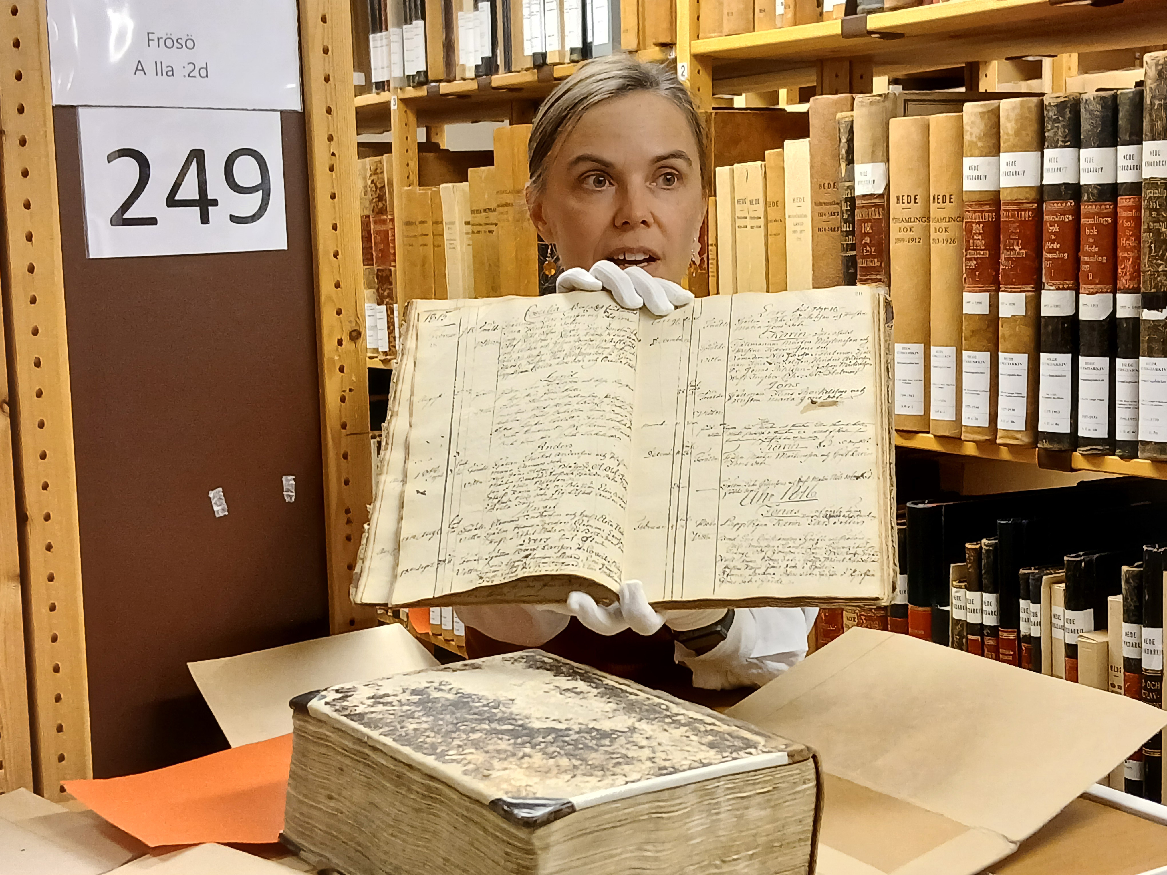 Sara Grut, National Archives, Östersund.