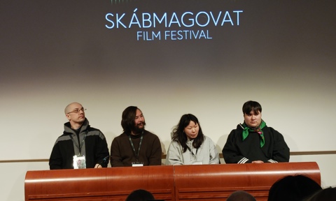 From left to right: Hans Pieski, Dennis Møller, Svetlana Romanova, Isaac Partridge