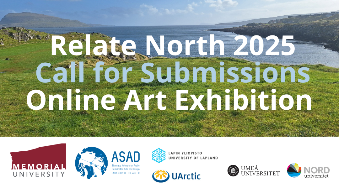 Relate North 2025 Online Art Exhibition Call Banner