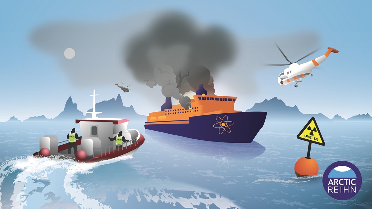 Arctic Reihn Liggende Med Logo