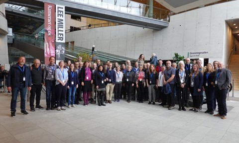 Bridging the Fram Strait workshop participants at the Royal Library in Copenhagen in October 2022, Denmark.