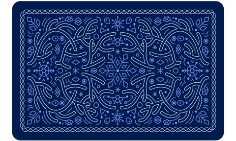 Playing card designed by Irina Wang